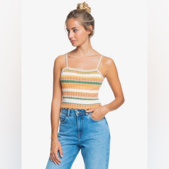 ROXY Dream Song Knitted Tube Top . NWT - Picture 3 of 9